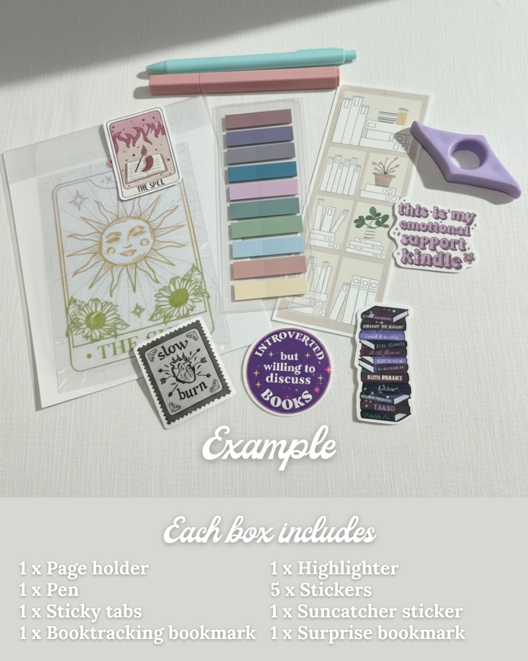 Book Accessory Bundle | Book Box