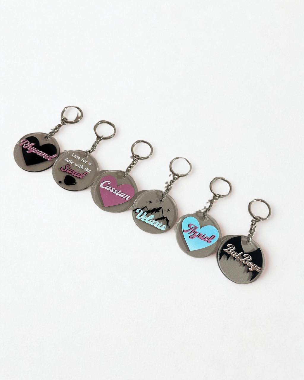 ACOTAR Acrylic Keyrings