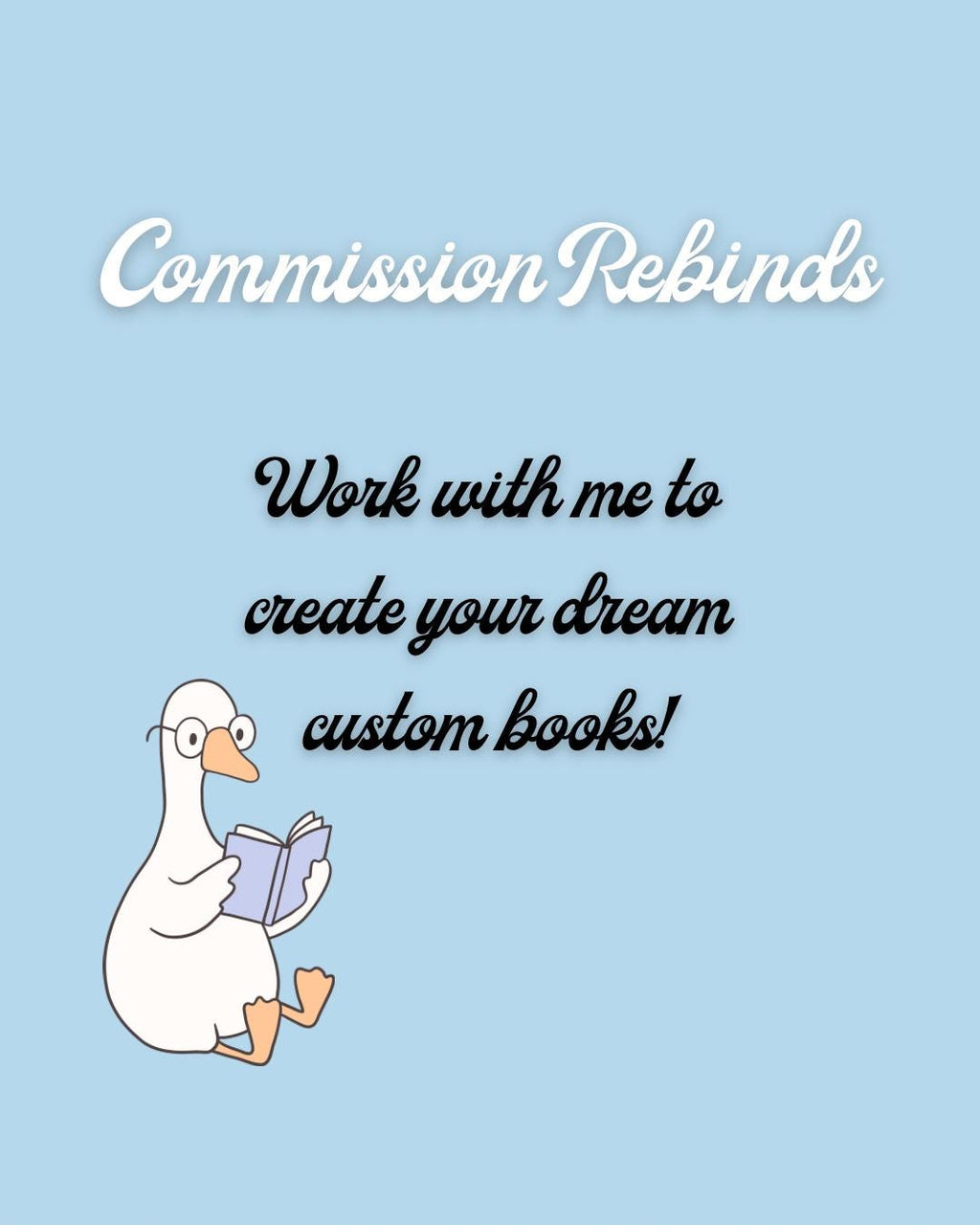 Custom Commission Hardcover Book Rebind
